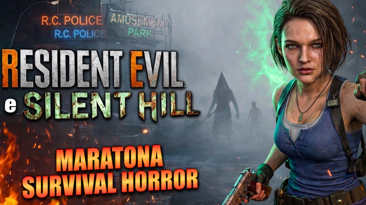 Resident Evil - Silent Hill - Resident Evil 3 - Gameplay Completo
