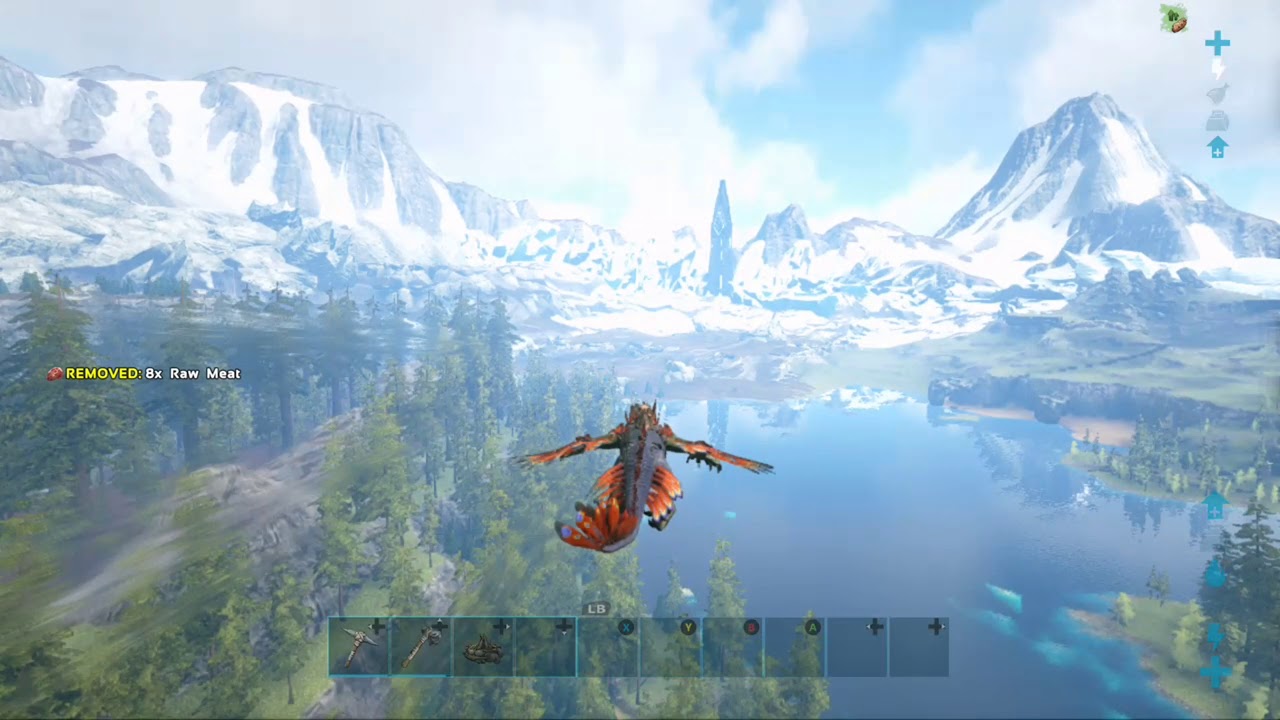 ARK: Survival evolved - Rock Drake Gliding!