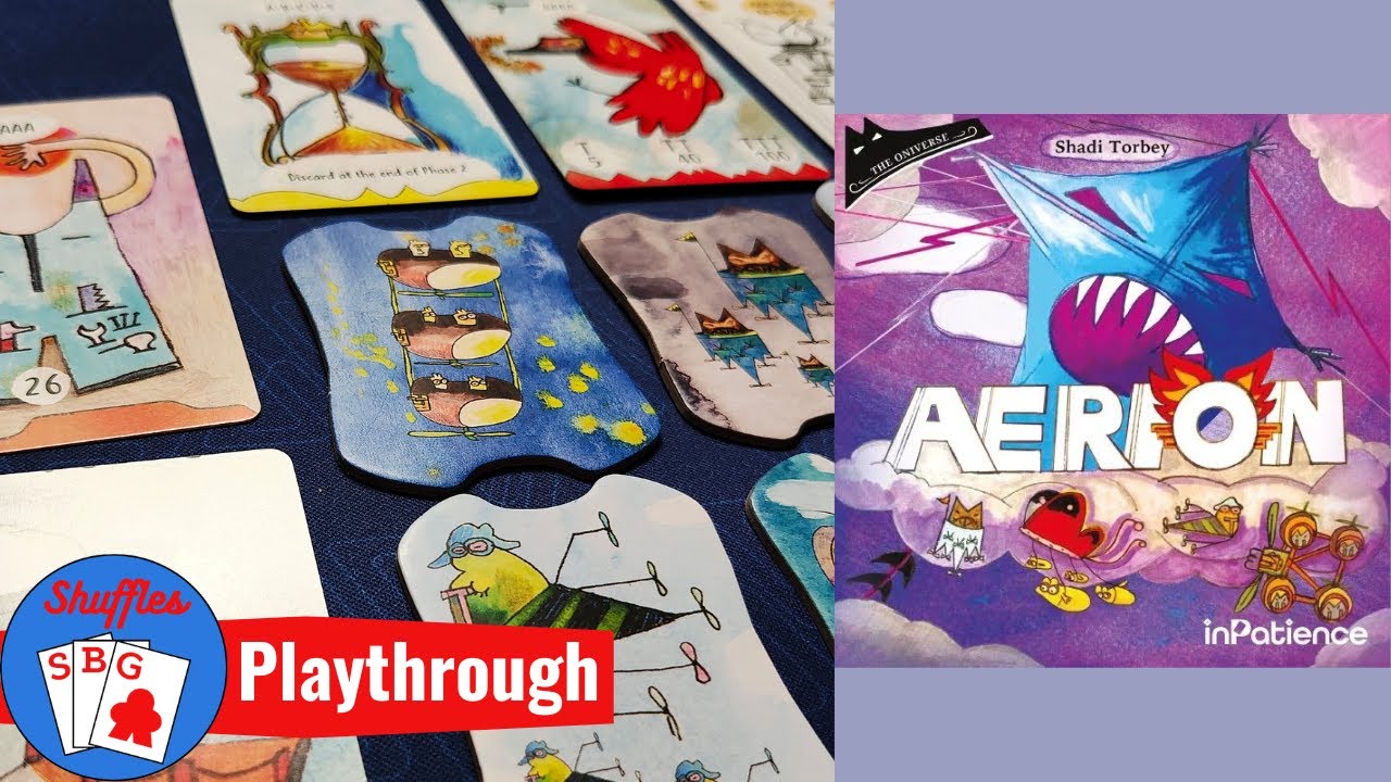 Aerion Solo Playthrough with Hourglasses, Piers, and Stone Clouds Expansions