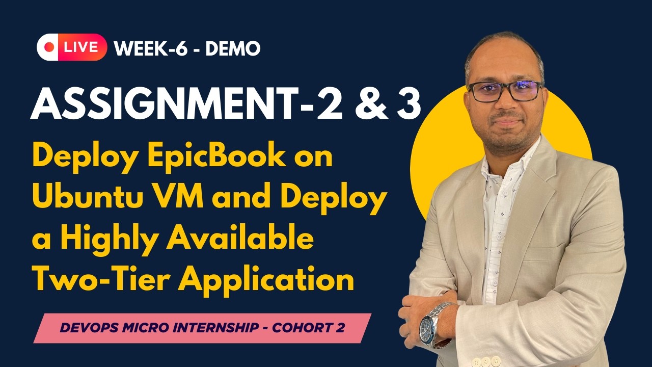 Live Demo Session: Week 6 Assignments 2 & 3