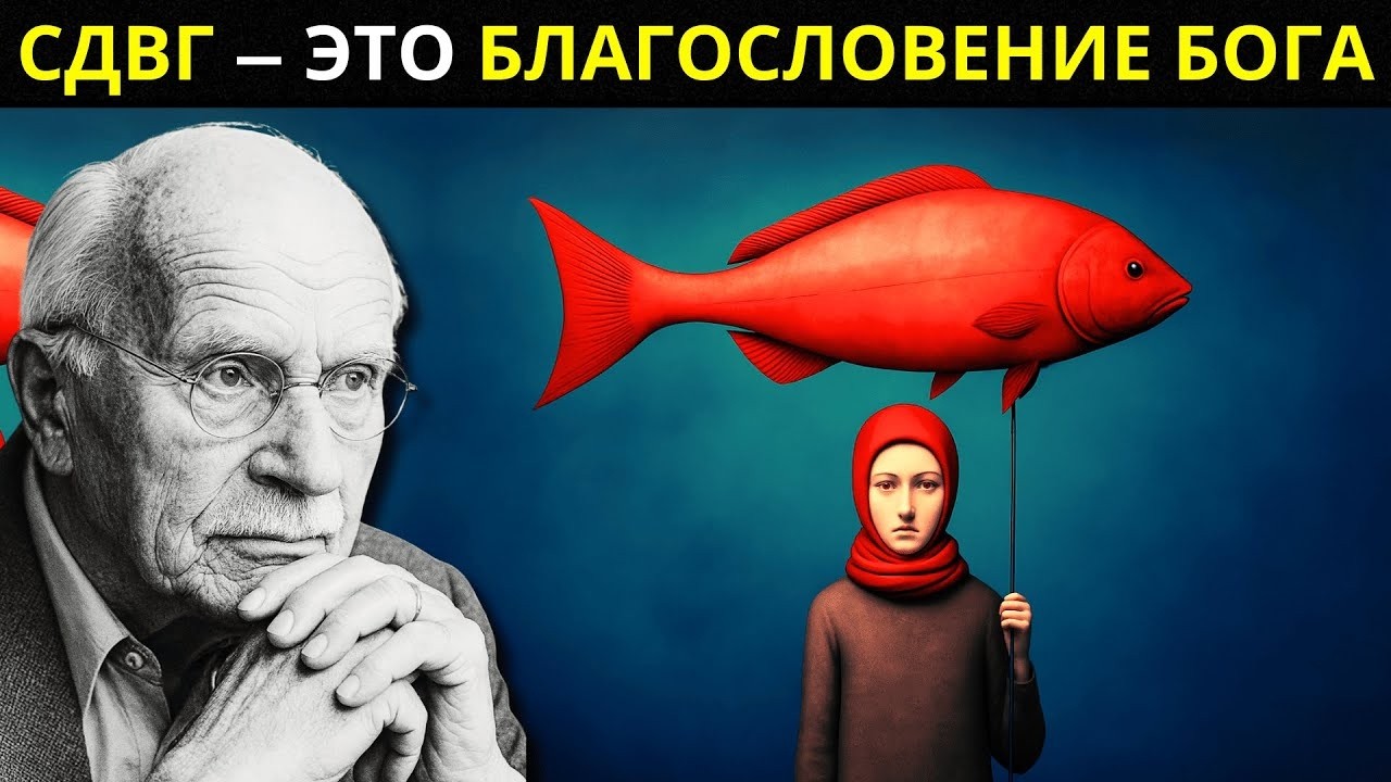 Духовная истина, лежащая в основе СДВГ, и почему вы были избраны, чтобы выносить его _ Карл Юнг