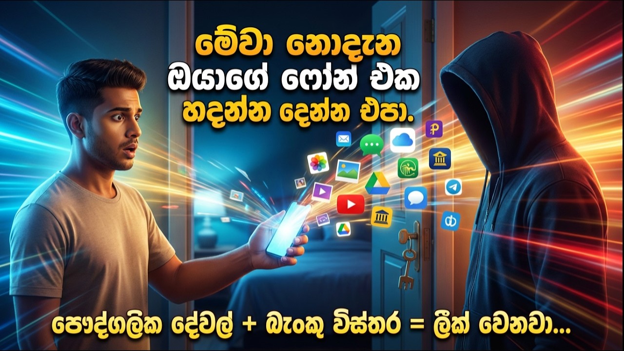 🛑කැඩුණු  ෆෝන් එක හදන්න දෙන්න කලින් මේක බලන්න! | Phone Privacy & Safety Guide 🛡️