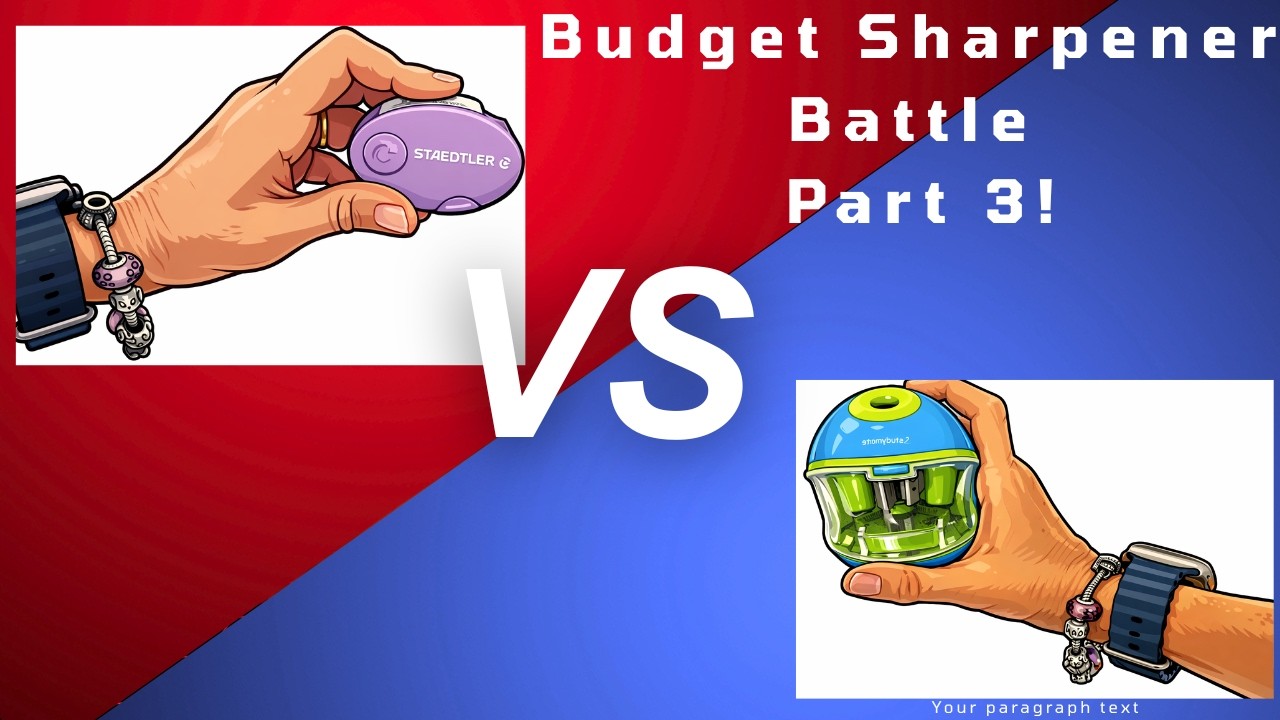 Battle of The Budget Sharpeners...Part 3!