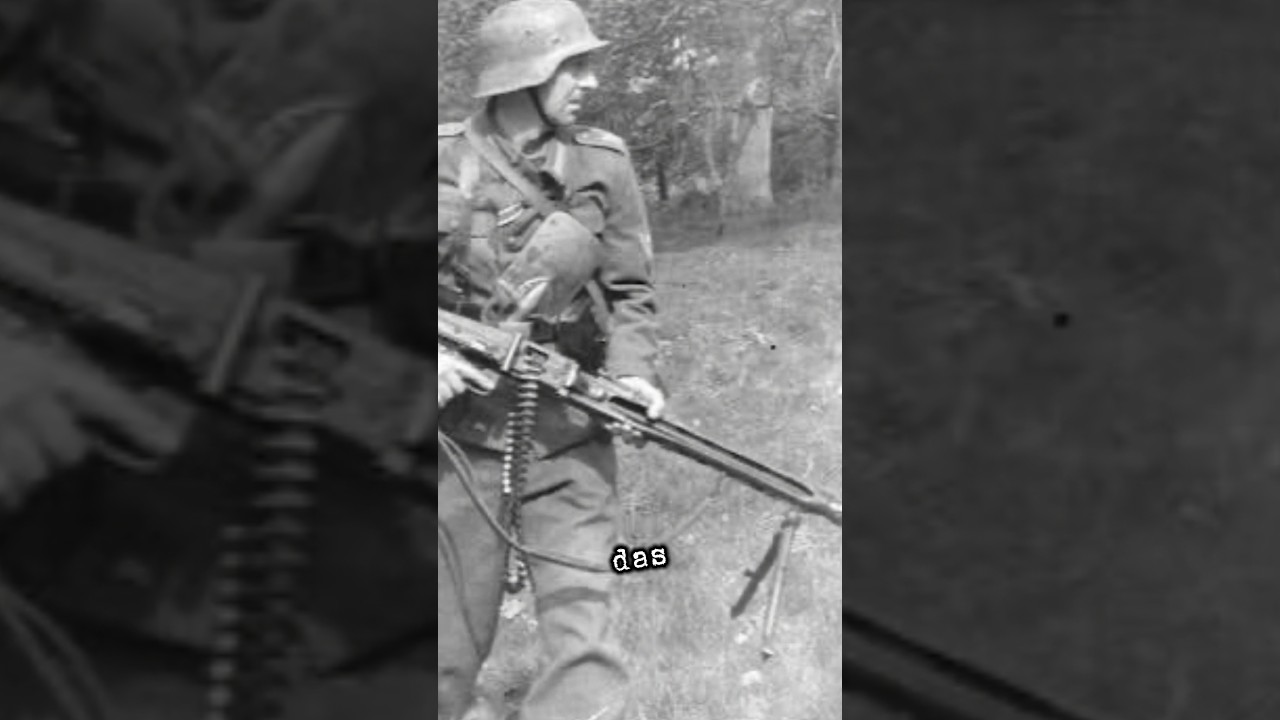 Das ist der wahre Grund warum deutsche MG schützen immer Handschuhe trugen…… #ww2 #history