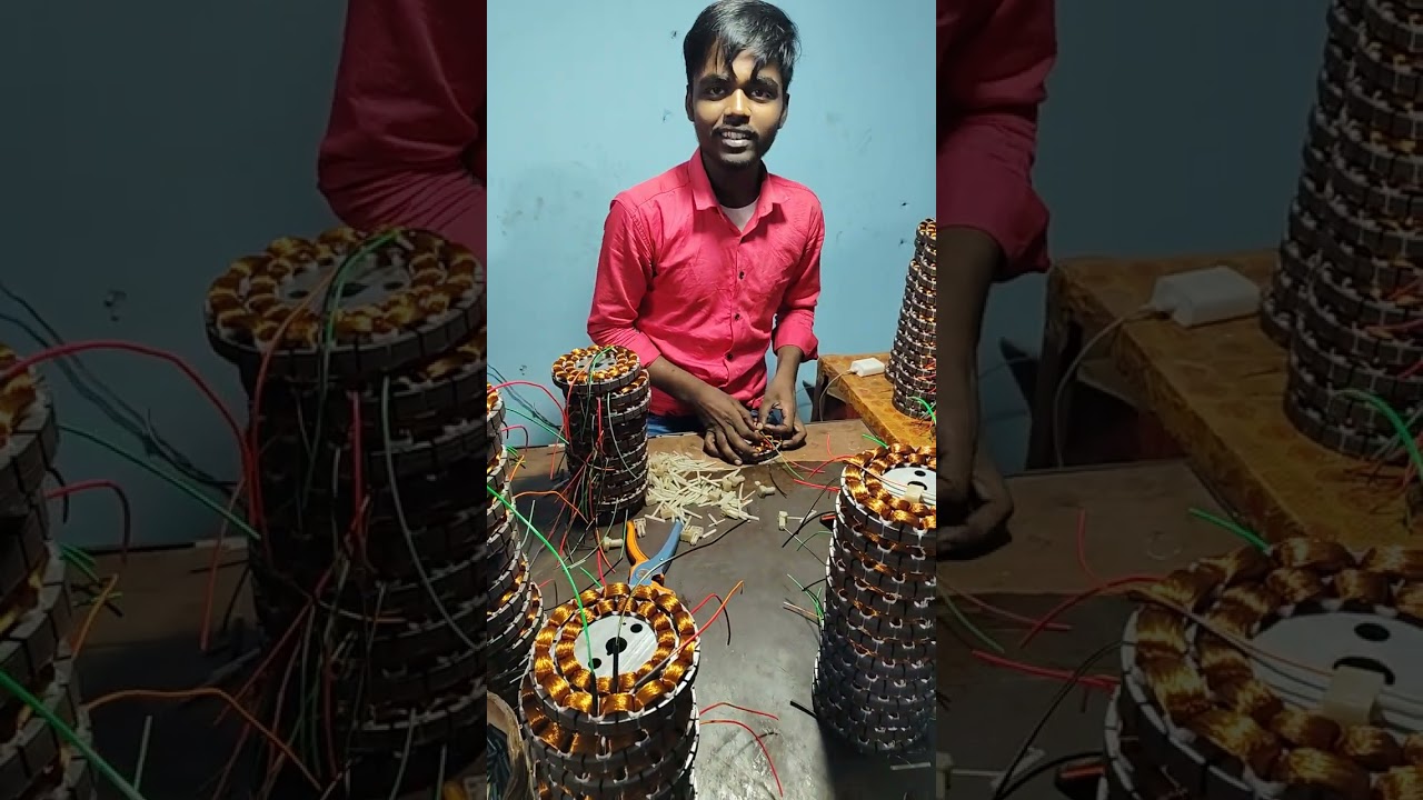 सीएनसी मोटर वाइंडिंग स्टील मोटर वाइंडिंग केस करे cnc moter winding seling fan moter