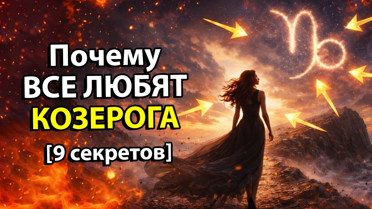 Почему ВСЕ влюбляются в КОЗЕРОГА [9 секретов]