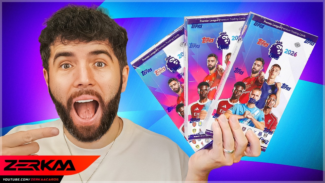 OPENING *THREE* TOPPS PREMIER LEAGUE 2026 HOBBY BOXES!