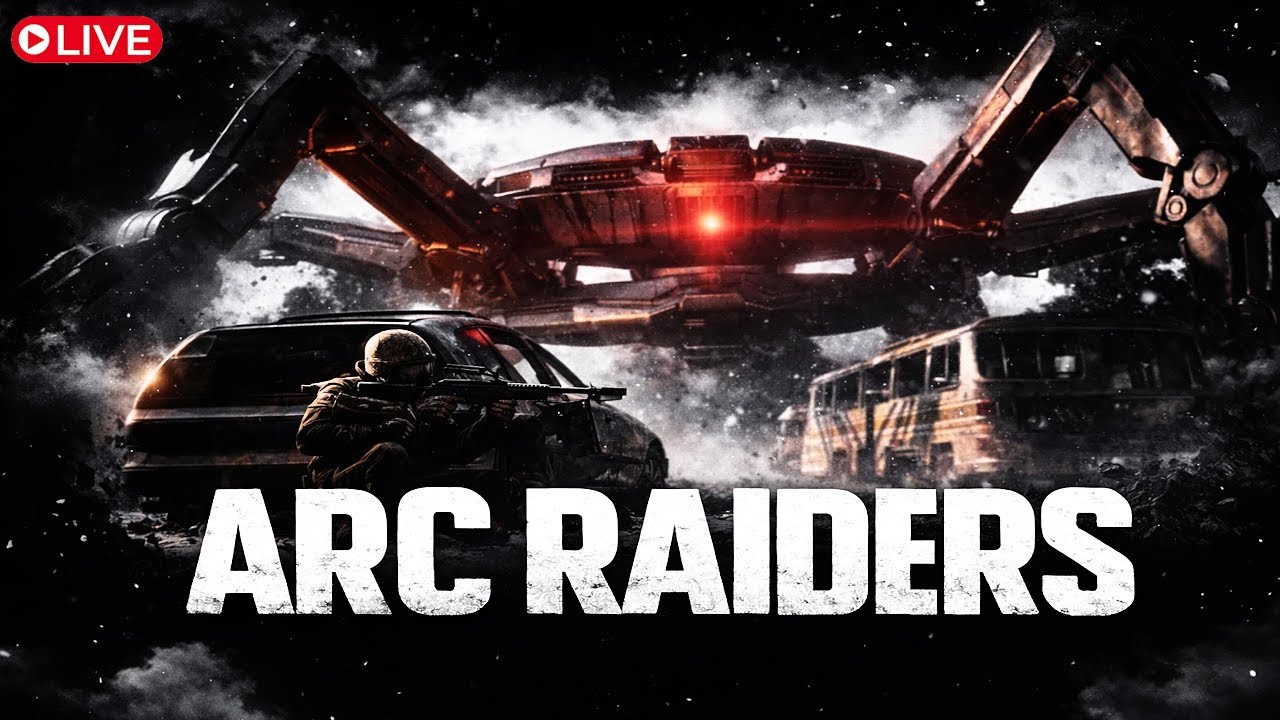 🔴 LIVE – Building the Trophy Display from Scratch! | ARC Raiders
