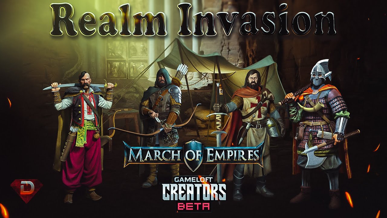 March Of Empires - REALM INVASION [ R423 vs R426 ]  🔴[ LIVE ]