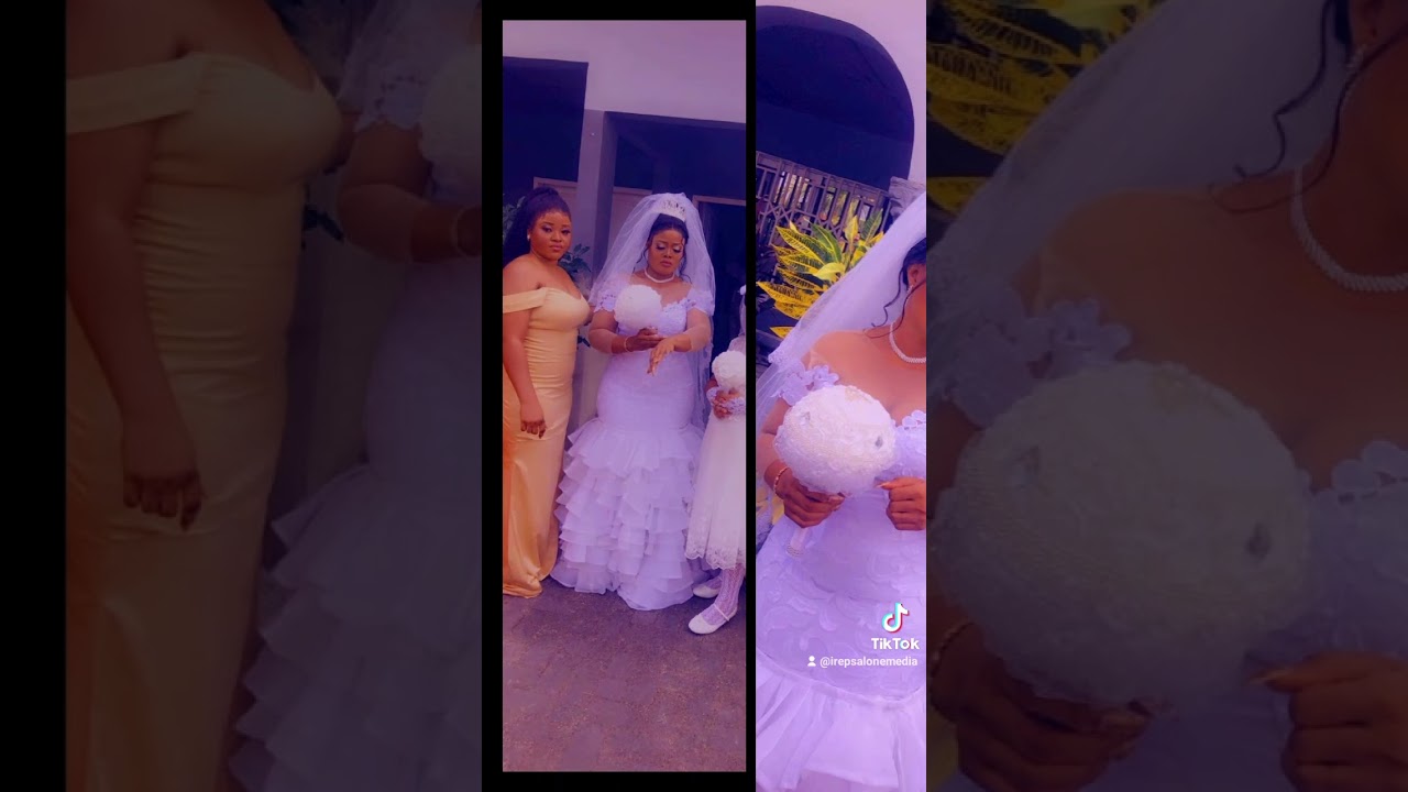 Musa Tombo and Hawa wedding, congratulations to the viral couple #irepsalone #irepsalonemedia