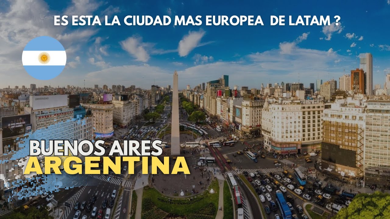 Por qué  BUENOS AIRES ARGENTINA 🇦🇷 es la CIUDAD más EUROPEA de  LATINOAMÉRICA ?