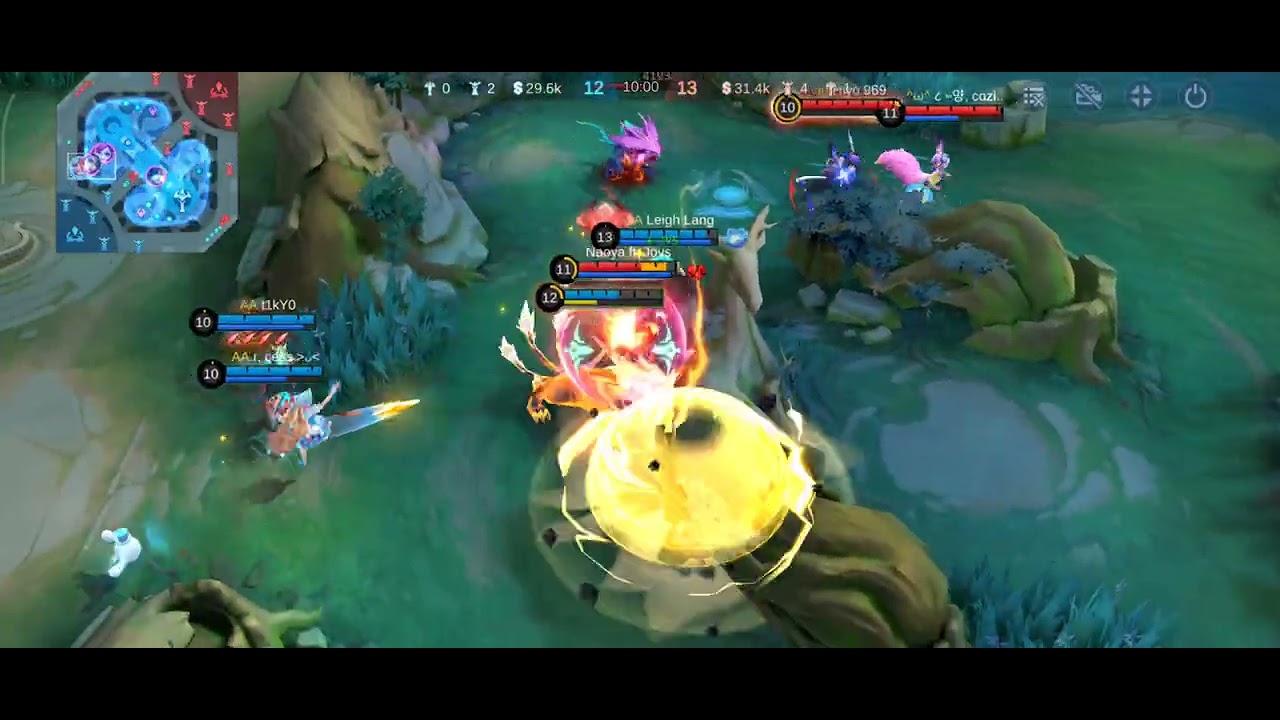 Enjoying the game with my FAM #465 Ranked Game (ML)