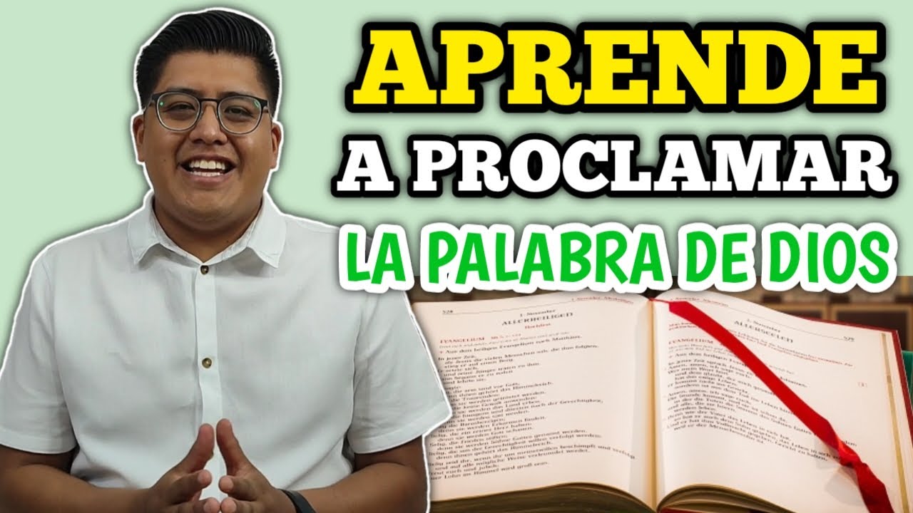 Aprende a proclamar la Palabra de Dios en la Misa | El Ministerio del Lector
