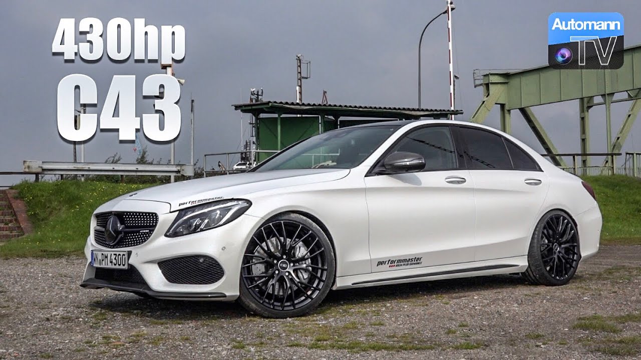 2018 Mercedes-AMG C43 (430hp) - DRIVE & SOUND (60FPS)