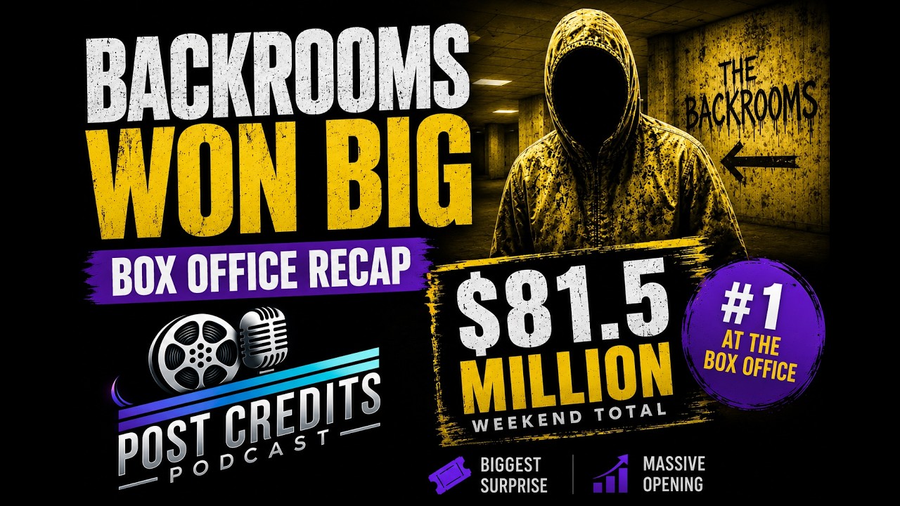 Backrooms Crushes the Box Office! Weekend Box Office Breakdown | Post Credits Podcast