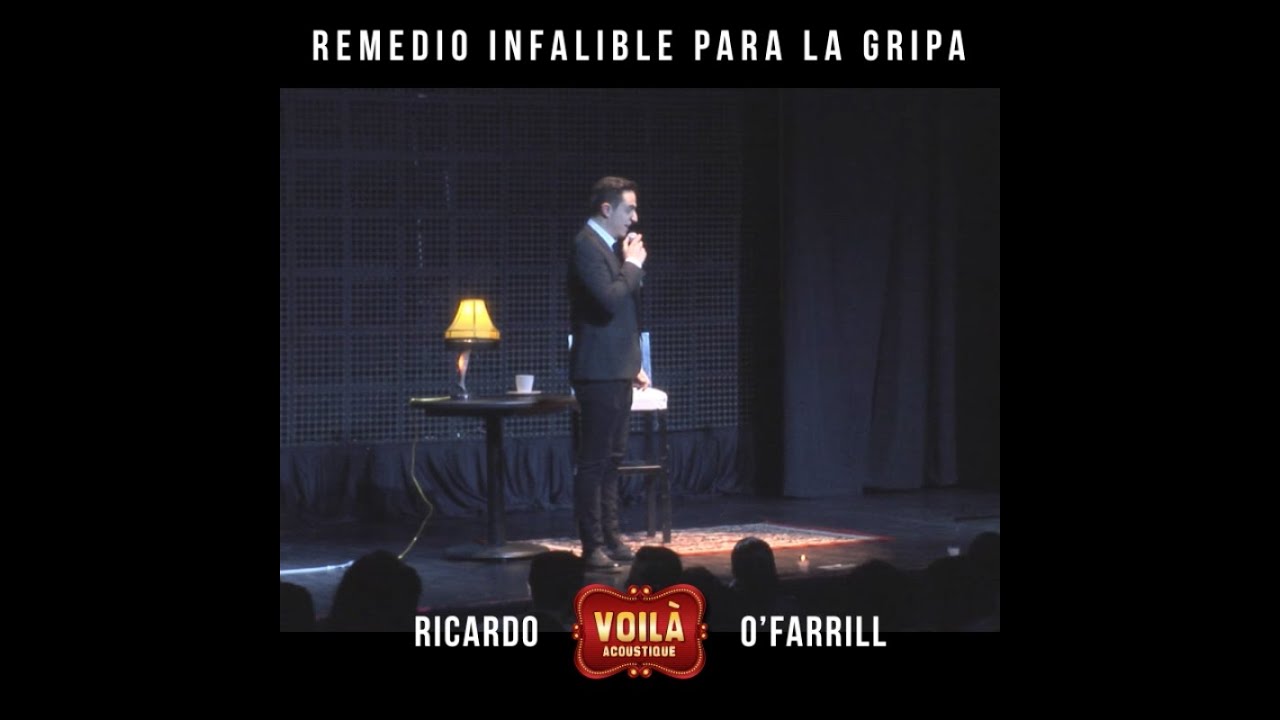 VOILA TV - RICARDO O'FARRILL / REMEDIO PARA LA GRIPA #StandUp