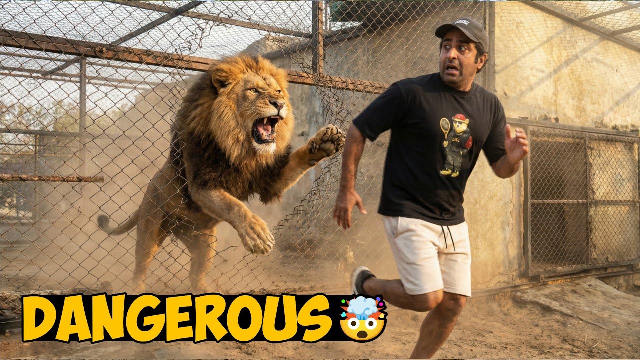 Sher Ne Farm Par Hamla Kar Diya… Dil Hila Dene Wala Scene!😱