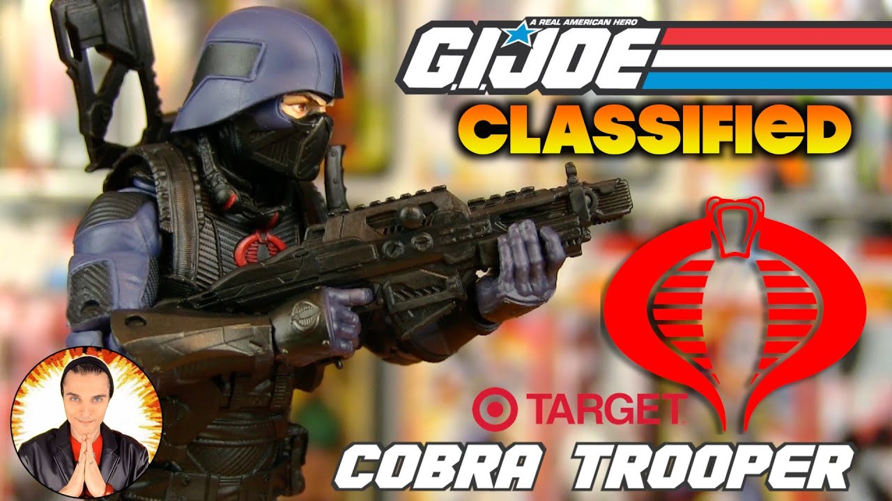 G.I. Joe CLASSIFIED: COBRA TROOPER 6 Inch Figure (2020) - Cobra Island Target Exclusive