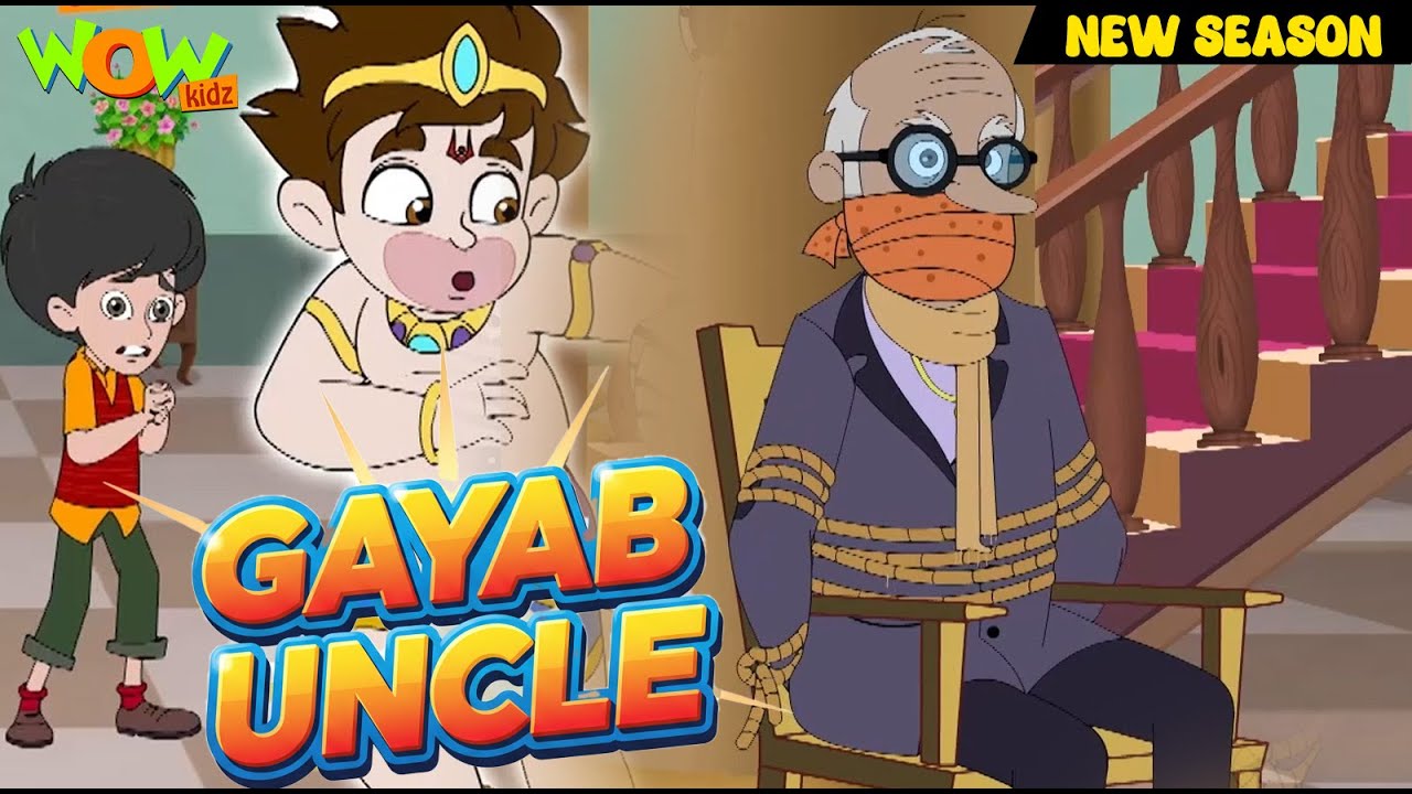 Gayab Uncle | Selfie with Bajrangi | Full Episode | Season 01 | Animation kids WowKidz 
