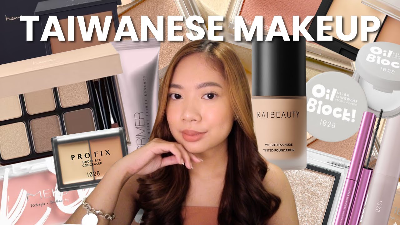 Taiwanese Makeup Review &mdash; full face of first impression, local brands to try, prices included