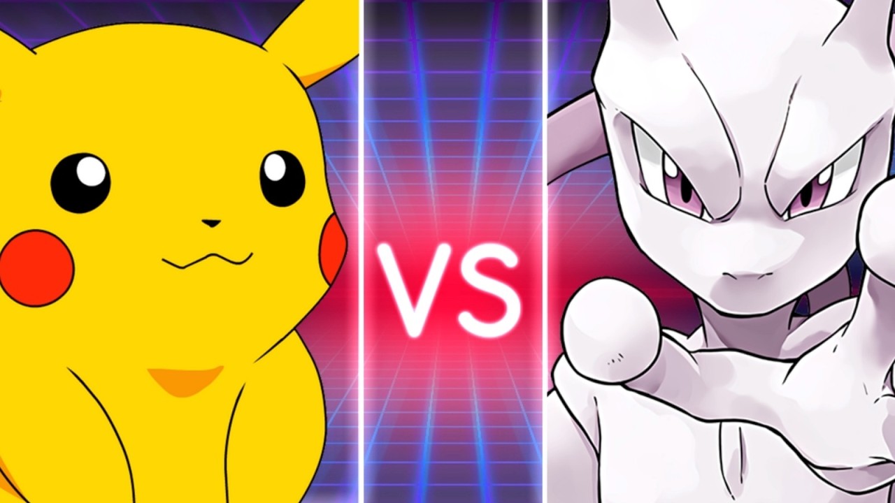 PIKACHU VS MEWTWO - MUGEN