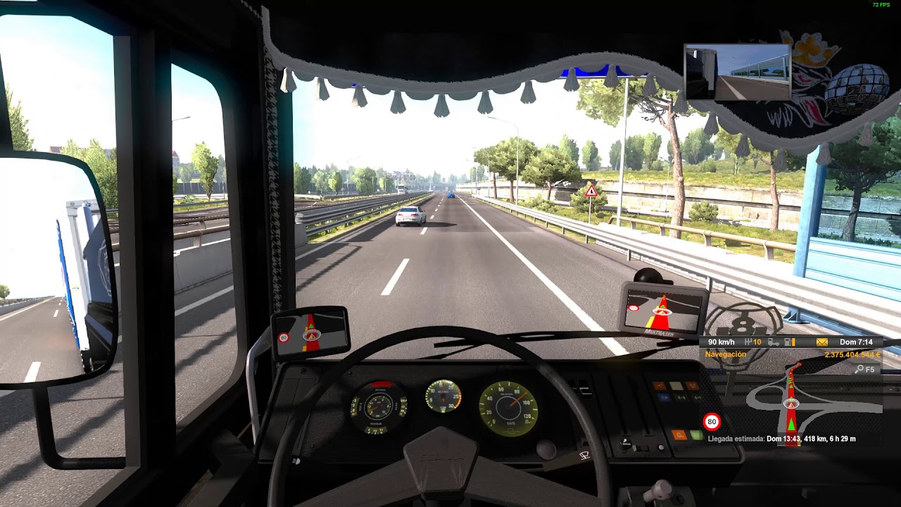 Euro Truck Simulator 2 -  Scania 1 Series 1.36