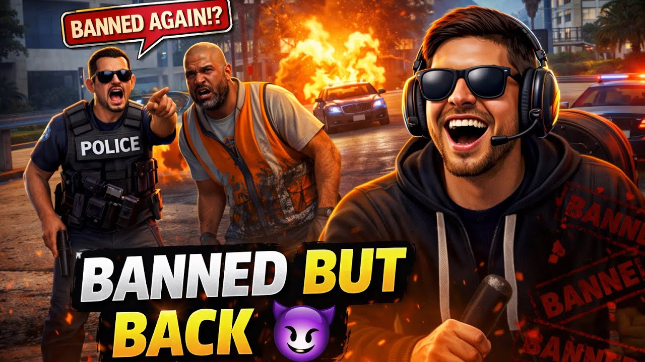 “They Banned Me 5 TIMES. I KEPT COMING BACK 😭” (FiveM Trolling)