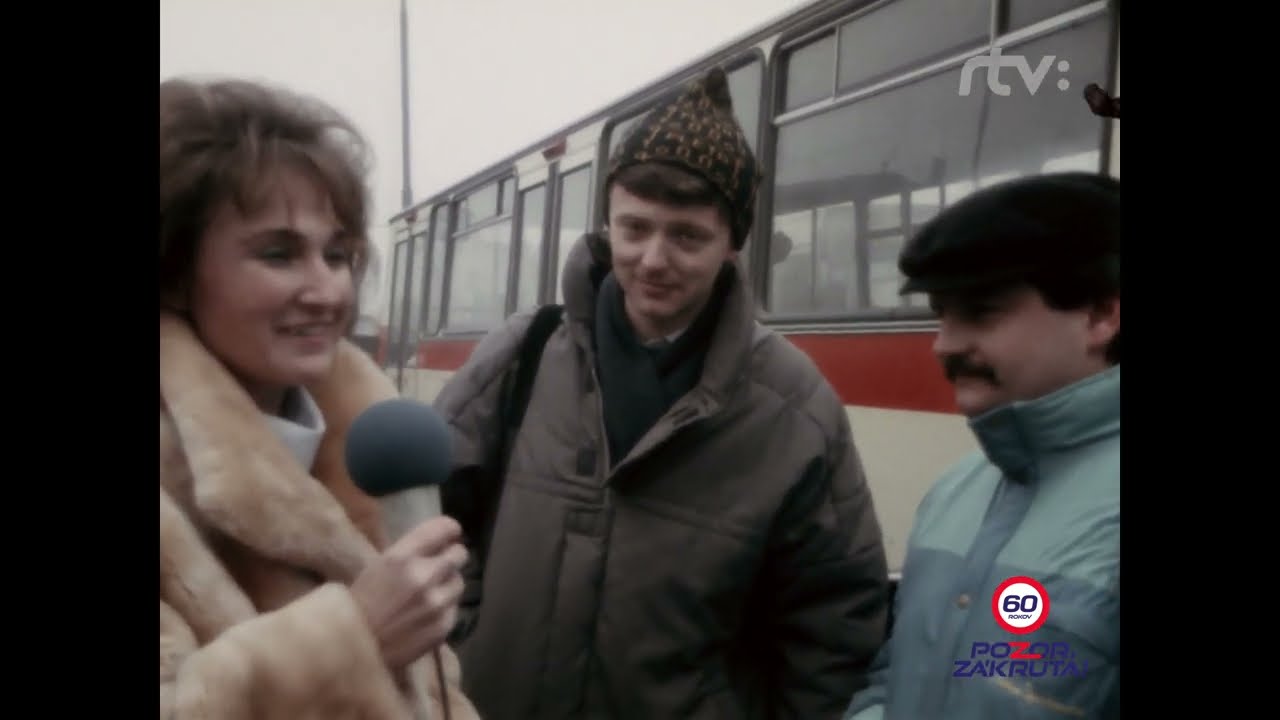 📻 Pozor, zákruta! • 6️⃣0️⃣ rokov • Z redaktorov na jeden deň revízori MHD. (1989) 🚌