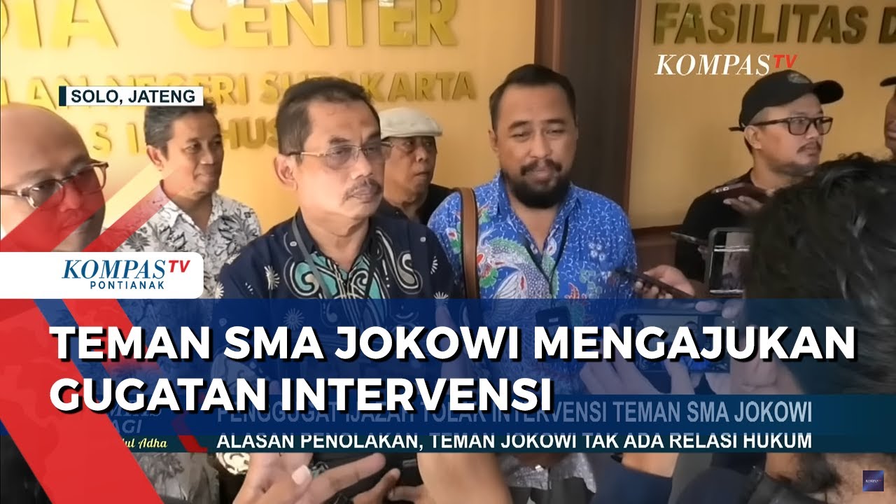 Fakta-fakta Teman SMA Jokowi Mengajukan Gugatan Intervensi soal Ijazah, Ditolak Penggugat!