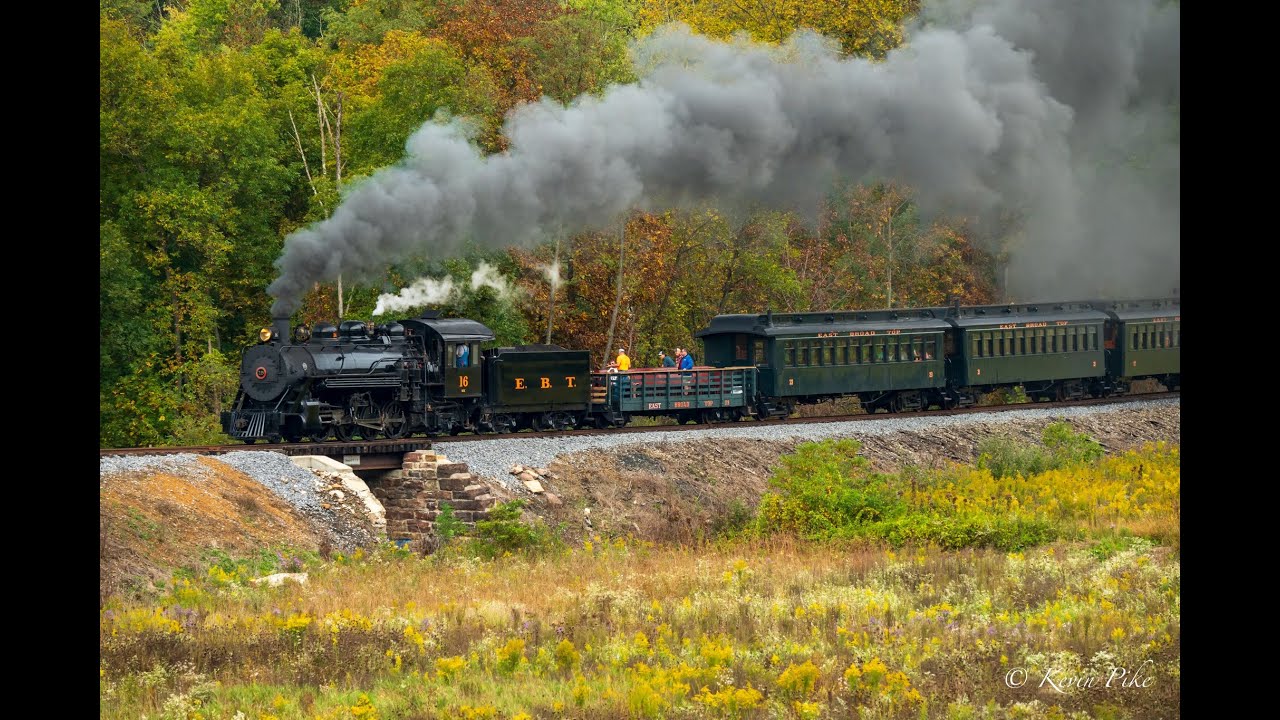 Friends of The East Broad Top Railroad Fall Reunion 2024 4K HDR 60fps