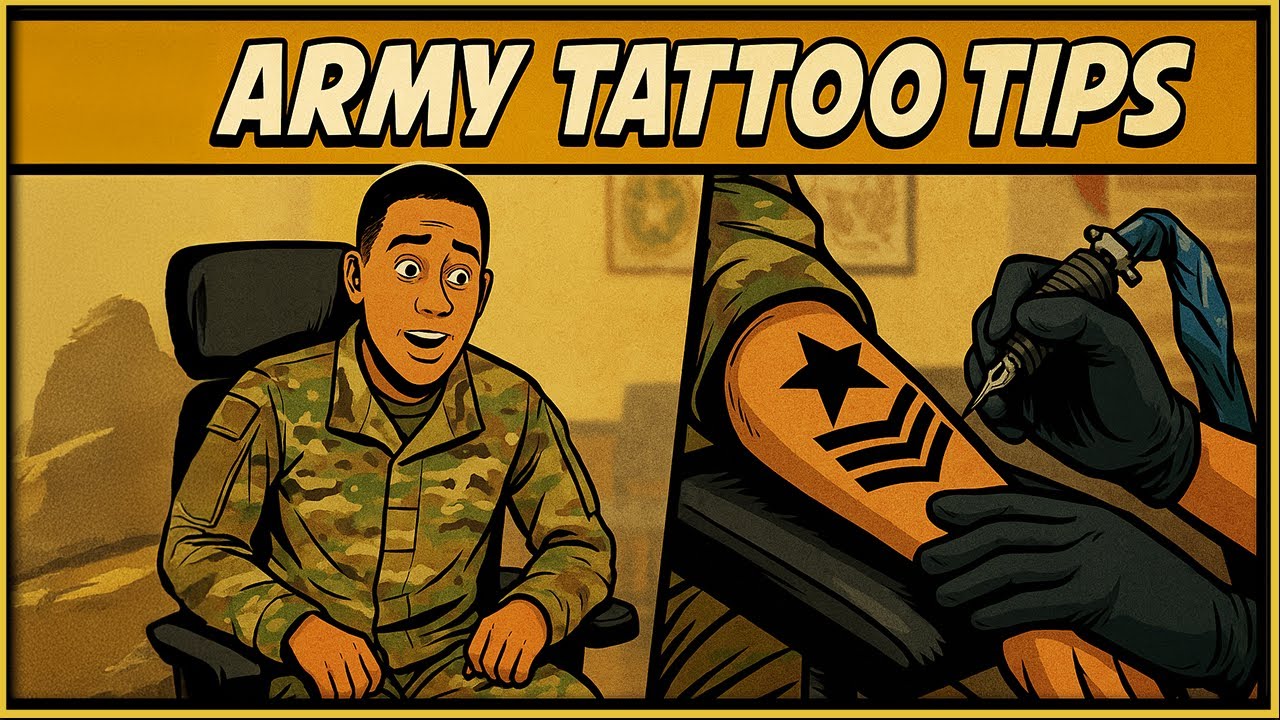 Getting a Tattoo While in the Army? Watch This First!