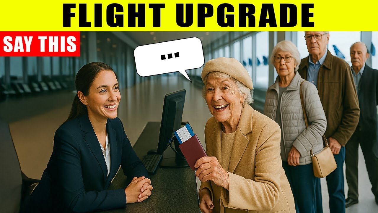 Secret Hacks for a Free FLIGHT UPGRADE for Senior Travelers