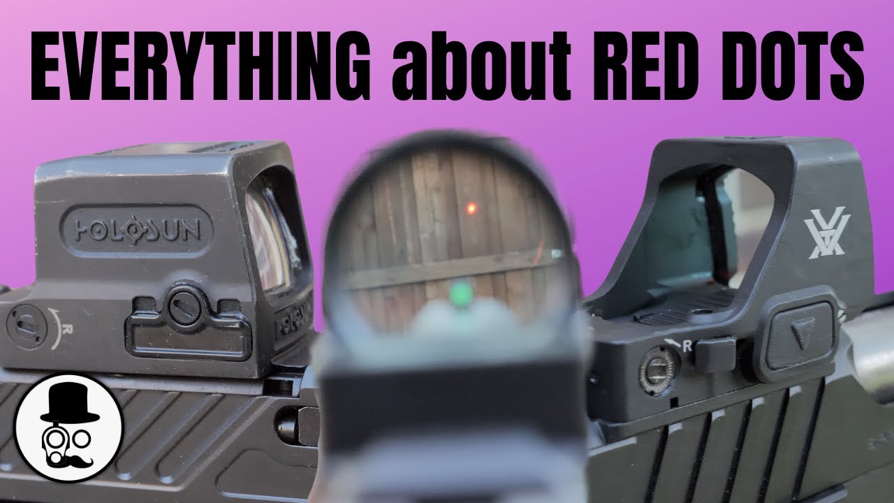 PISTOL RED DOTS - Everything you should consider