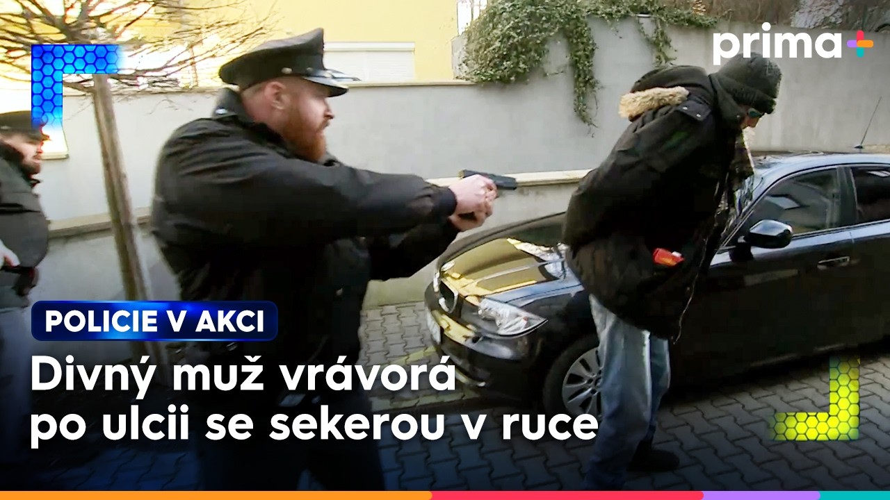 Divný vrávorající muž se sekerou | Policie v akci