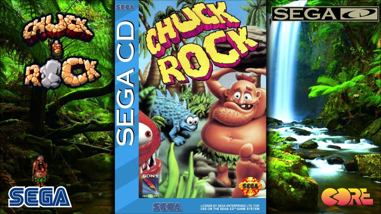 Chuck Rock -06- Groovy Graveyard (SEGA CD)💿- OST