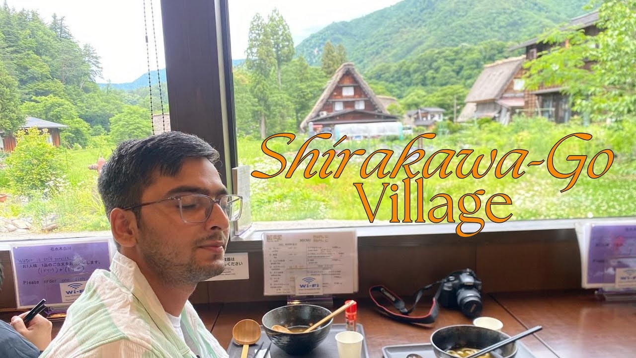 JAPAN's Most beautiful village | Shirakawa-go day trip from Nagoya 2024 | Indian in Japan