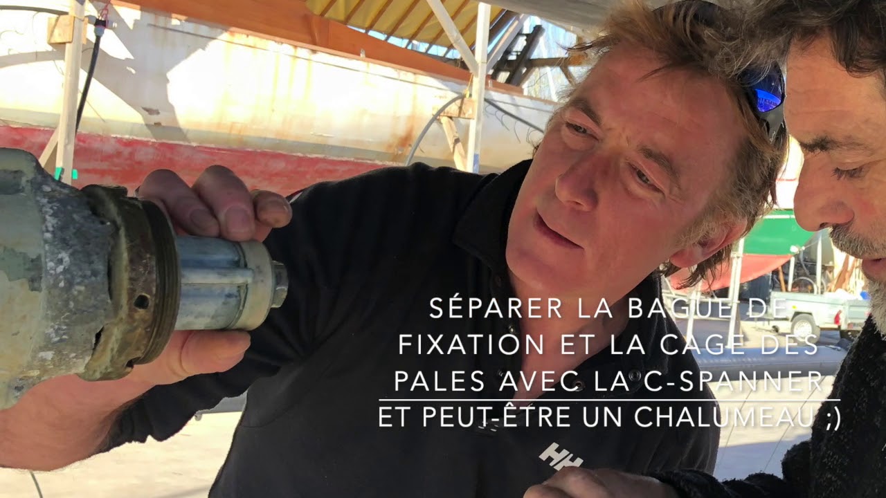 360° around the world - épisode 15 - Refit Hélice Gori 3 pales