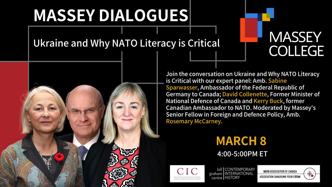 Massey Dialogues - Ukraine and Why NATO Literacy is Critical