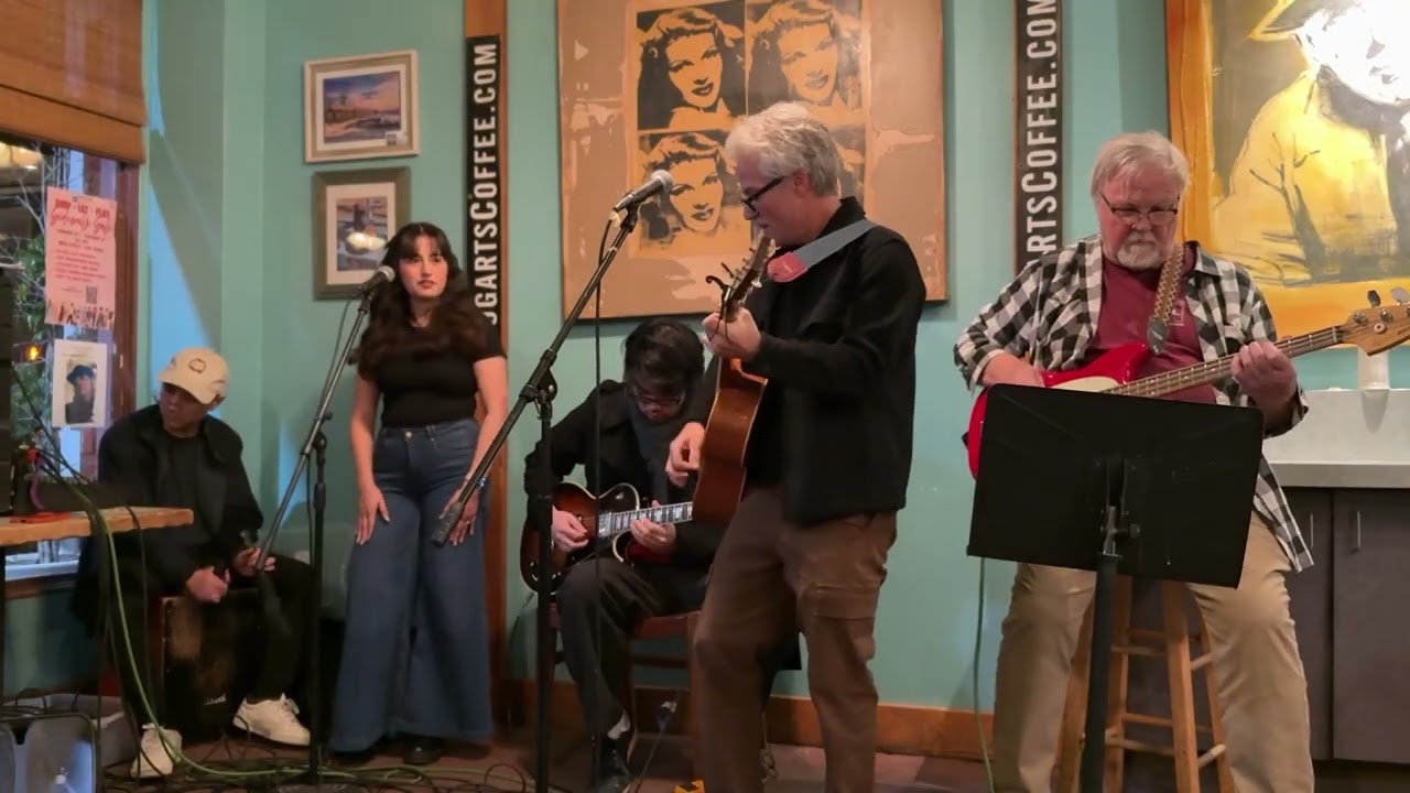 Calico Dress (Daniel Perkins original)-Daniel & Friends @ The Bogart's Coffee open mic,Seal Beach CA