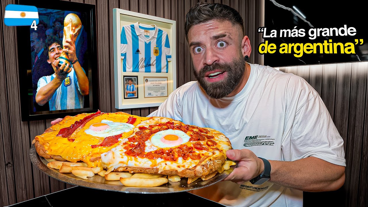 COMIENDO la MEJOR MILANESA de ARGENTINA por PRIMERA VEZ (El Antojo)