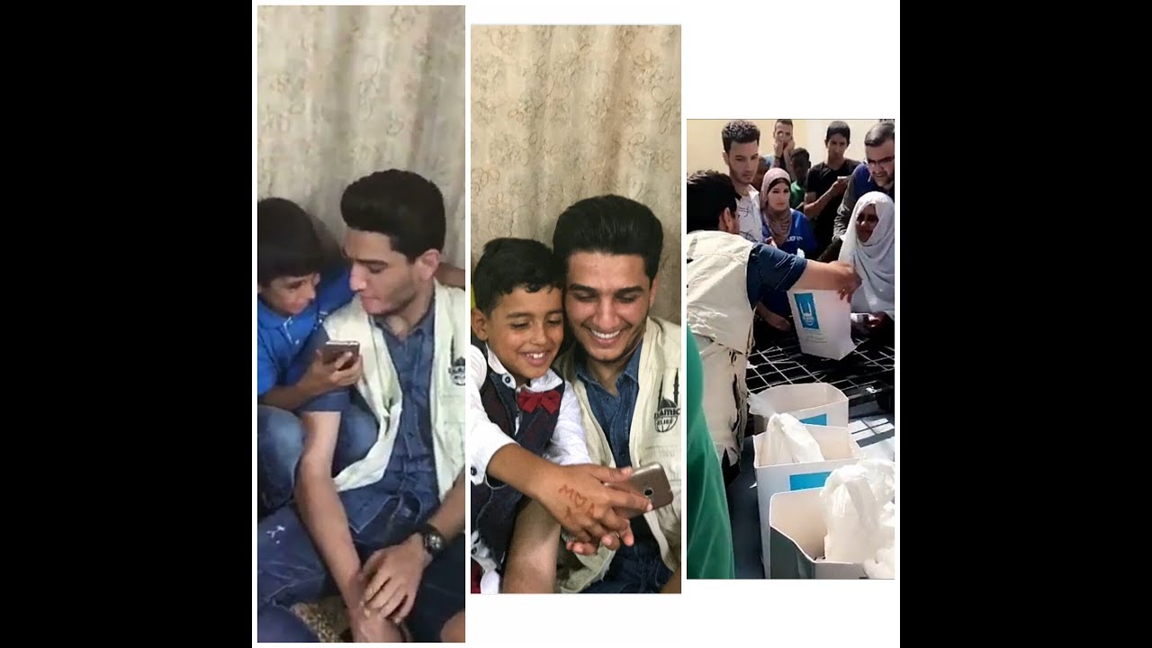 شاهد | محمد عساف يزور أهالي ويقدم مساعدات مخيم غزة في لأردن