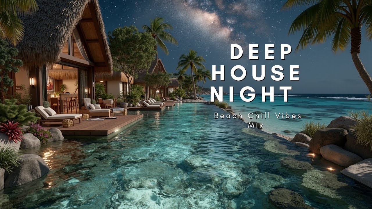 Тропическая Deep House Ночь 🌙 Пляжный Чилл Микс