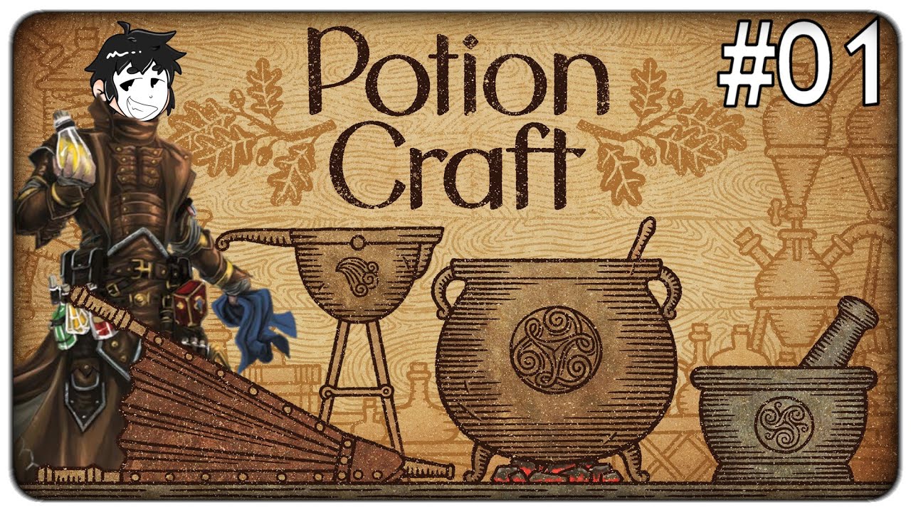 IMPARIAMO A CRAFTARE POZIONI ALCHEMICHE E DIVENTIAMO RICCHI COL NOSTRO NEGOZIO | PotionCraft - ep.01