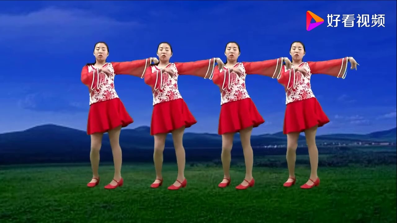 请欣赏广场舞《幸福在等你》！