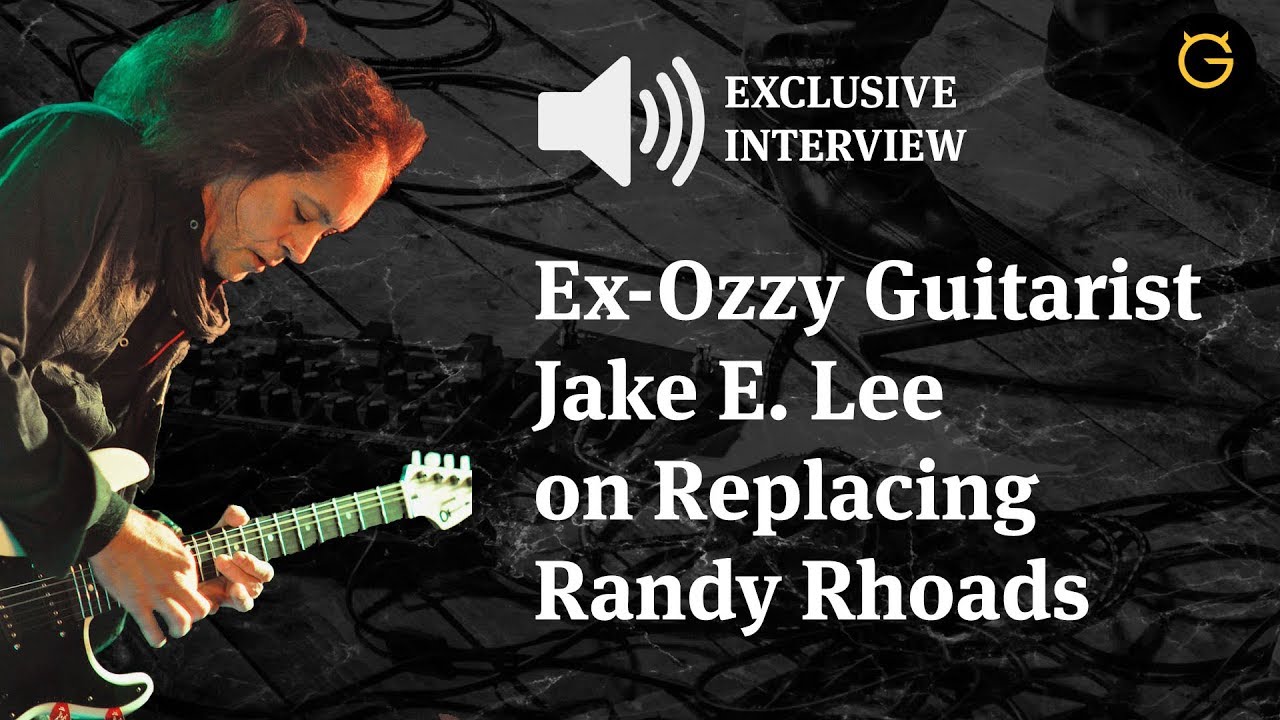 Former Ozzy Guitarist Jake E. Lee Opens Up on Replacing Randy Rhoads