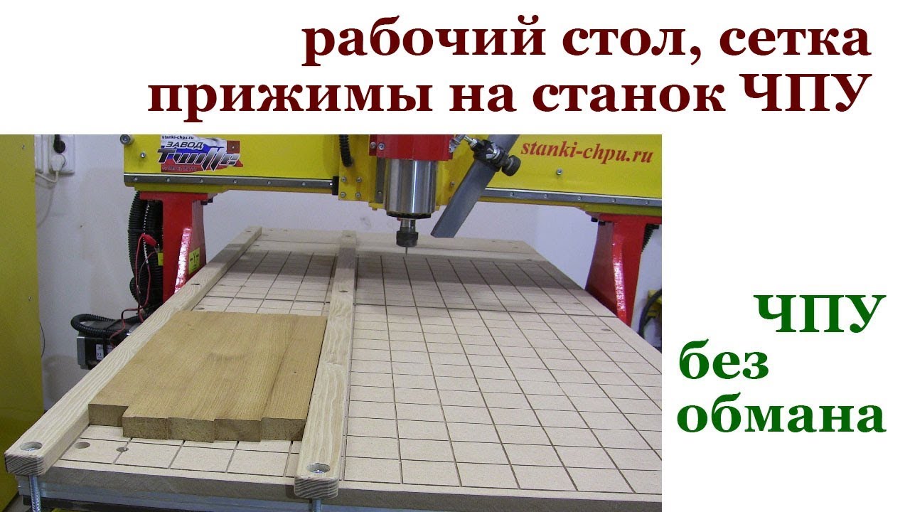 Прижимы на станок с ЧПУ.
