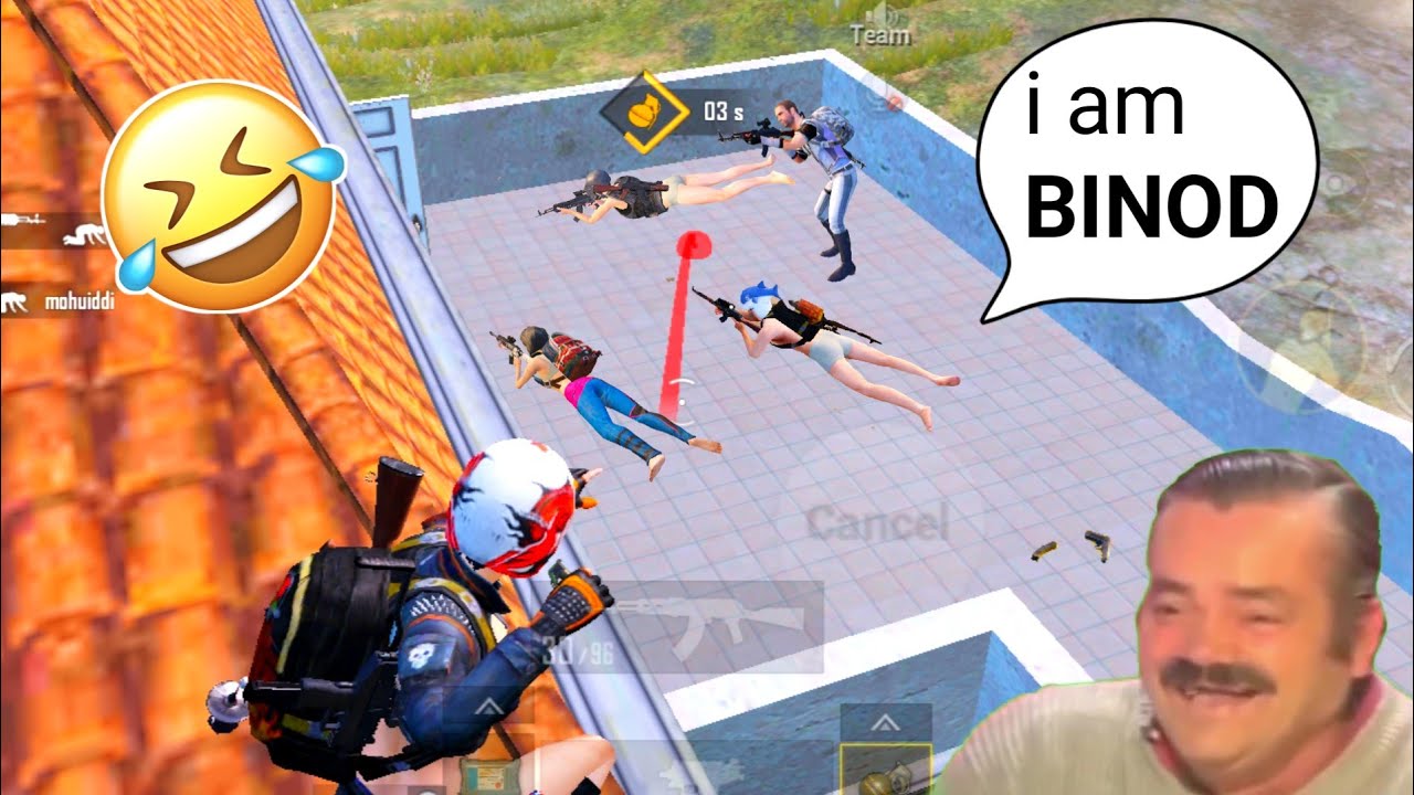 I Found Binod op | PUBG MOBILE FUNNY MOMENTS VIDEO