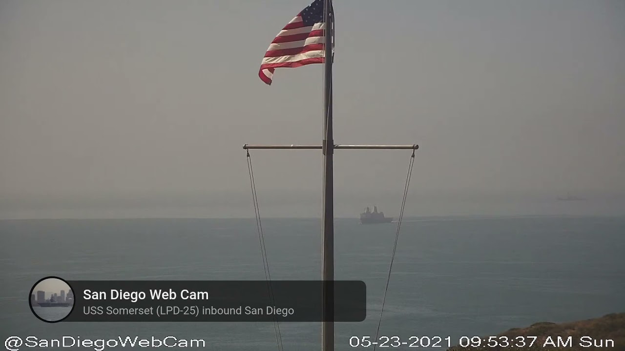 USS Somerset (LPD-25) Return to San Diego from Deployment 5/23/2021