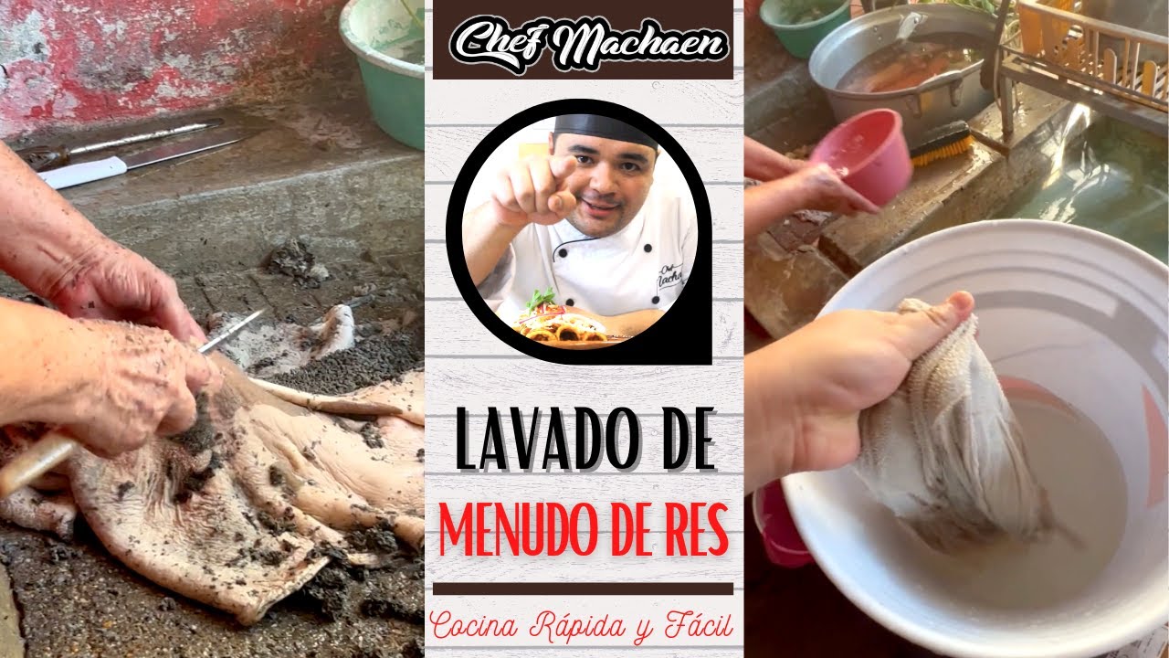 Así se lava la panza de la res para preparar Menudo, sin cal ni químicos 🐮🇲🇽 Parte 4