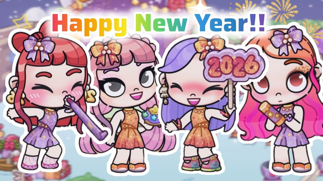 Happy New Year 🎉🎉 / Bangla cartoon / Avatar world Bangla #gameplay #Avatarworld 